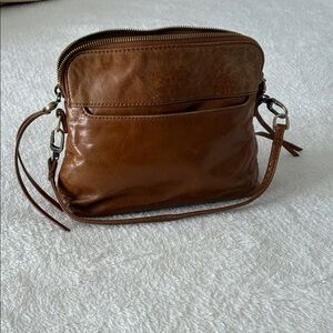HOBO small Tan Leather Bag